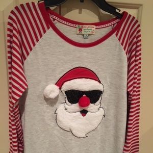 NWT COOL SANTA Long sleeved T